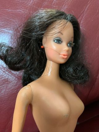 Vintage Walk Lively Steffie Barbie Doll Head On Malibu Body 3