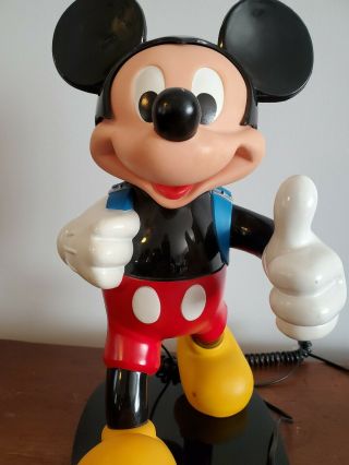 Mickey Mouse Antique Phone 1988 Carefully stored for 30 years. 2