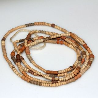 Egyptian Terracotta Beads Necklace Circa 500 - 300 Bc
