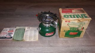 Vintage Coleman 502 - 700 Sportster Camping Stove,  Date 2/76