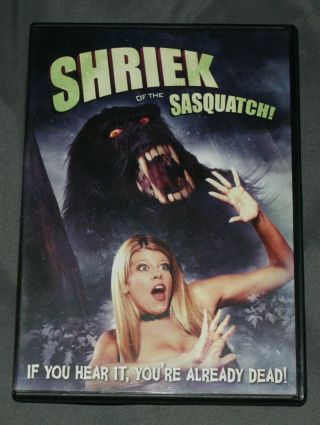Shriek Of The Sasquatch (dvd,  2012) Rare Oop B - Movie Retromedia Horror Sleaze