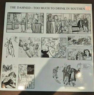 Very Rare The Damned Too Much To Drink In Southend Bootleg,  Play.  Nr