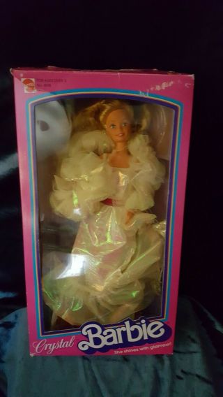 Vintage 1983 Mattel Crystal Barbie Doll