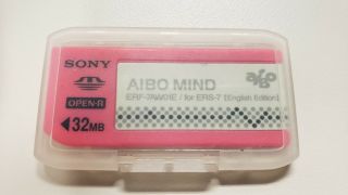 Oem Sony Aibo Mind Erf - 7aw01e Mind 1 Ers - M1 Memory Stick Card Rare Ers - 7
