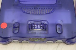 Nintendo 64 N64 Funtastic Bundle Rare Clear Atomic Purple Grape w/ Controllers 3