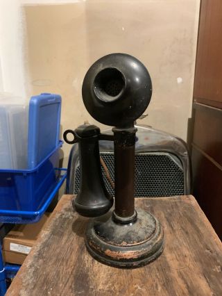 Rare Antique Kellogg S.  & S.  Co.  Candlestick Telephone Chicago Ill Switchboard?