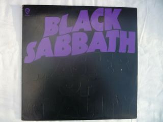N - Mint/rare/orig - Pressing/black Sabbath/master Of Reality/1971/embossed Cover