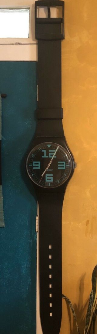Rare Vintage Swatch Watch Maxi Wall Clock 6’10” X 12”