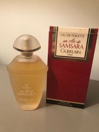Un Air De Samsara By Guerlain Eau De Toilette Rare & Discontinued 100 Ml