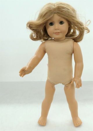 Vintage 18 " Pleasant Co American Girl Doll Blond Hair Hazel Eyes For Restoration