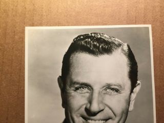 Warren Hull Rare Early Vintage Autographed Photo The Spider ' s Web 1950s 2