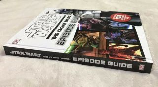 Rare Star Wars The Clone Wars Episode Guide Hardcover Book Great Shape 2