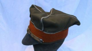 POLISH OLD MILITARY POLICE OFFICER CAP - VERY RARE - BARGAIN 2