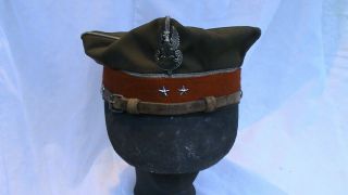 POLISH OLD MILITARY POLICE OFFICER CAP - VERY RARE - BARGAIN 3
