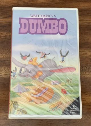 Dumbo (vhs) Black Diamond Edition Disney Rare 024 Htf