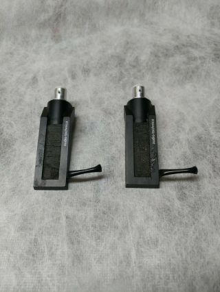 Rare Audio Technica At - Ms10 Headshells Magnesium For Turntables