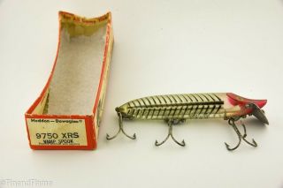 Vintage Heddon Vamp Spook Minnow Antique Fishing Lure Bottom ET3 2