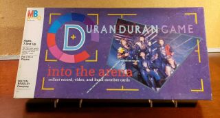 Duran Duran Into The Arena Board Game 99 Complete Rare 1985
