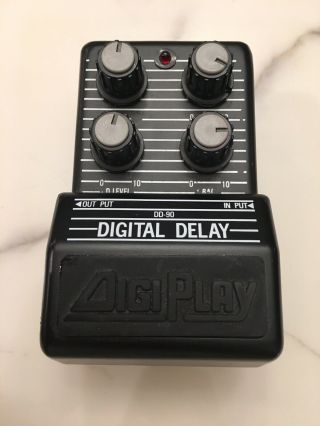 Digiplay Dd - 90 Digital Delay Echo Rare Vintage Guitar Effect Pedal Mij Japan