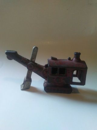 Antique Cast Iron Hubley Steam Shovel