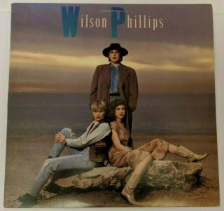 Wilson Phillips Self - Titled Lp,  Rare Crc Vinyl - Record In
