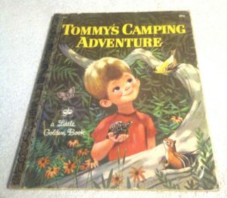Rare Old Vintage Little Golden Book Tommy 