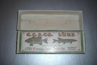 Box Only For Creek Chub Jointed Snook Pikie In Perch Scale