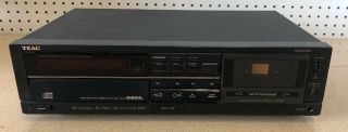 Vintage Teac Ad - 4 Reverse Cassette Tape Deck Cd Player Combo - Rare