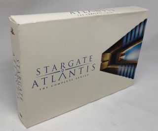 Stargate Atlantis Complete Series Season 1 To 5 With 26 - Disc Dvd Set - Rare