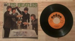 Rare French The Beatles Ep Odeon Soe 3775 It S Only Love