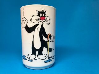 Vintage Warner Bros.  Tweety And Sylvester Bathroom Toothbrush Cup 1987 Rare