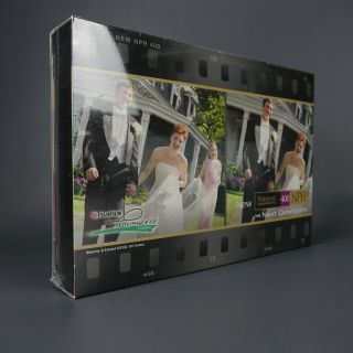 Rare Fujifilm Fuji Pro 400h Nph 3 Roll Promo Box 400 Medium Format 120