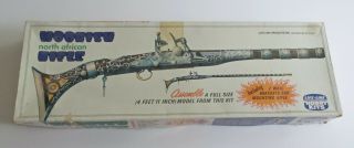 Rare 1970 Life - Like Hobby Moorish North African Rifle Model Kit Almost 5 
