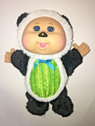 Cabbage Patch Kids Cuties Baby Panda Retired Soft Plush Doll Rare Jakks Pacific