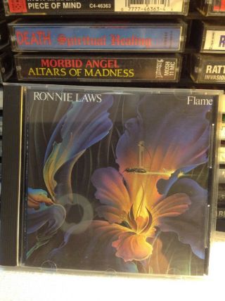 Ronnie Laws Flame Cd Rare Jazz Funk Emi Cdp 7 48394 2 Saxophone Albert Ayers