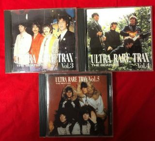 The Beatles - Ultra Rare Trax Vol.  3 - 5 Cds Tgp 1994 Italy Rare