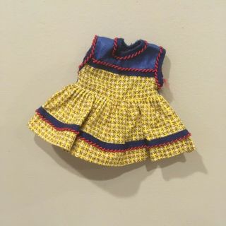 Vintage Doll Dress Fits Muffie 