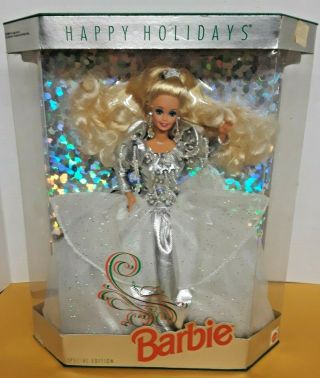 Special Edition Happy Holidays Barbie Doll Vintage 1992 Mattel