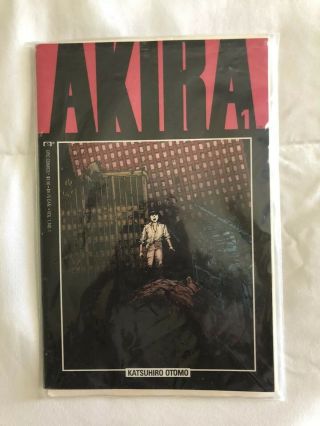 Akira 1 Comic 1st Published Edition August 1988 First Rare Anime Manga Book Vol