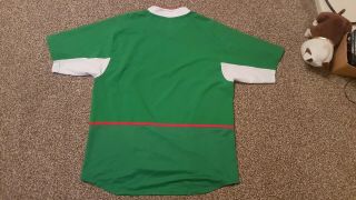 Mens Rare Mexico 2002 world cup Home football shirt size Large (L) 2