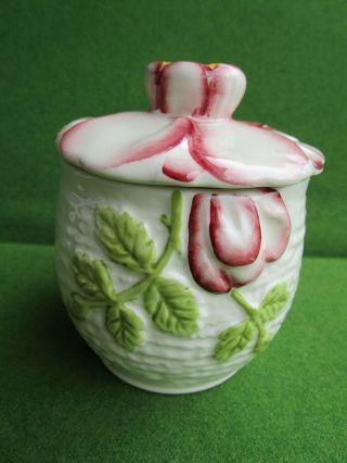 Antique Shorter & Son " Buttercup " Lidded Preserve Pot