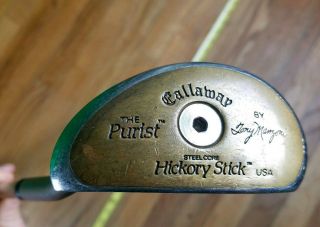 Callaway Hickory Stick The Purist Tony Manzoni Golf Putter Rare Club