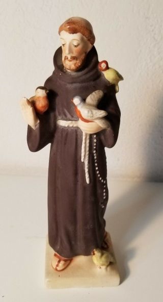 Hummel Monk Saint Francis Of Assisi Rare Full Bee