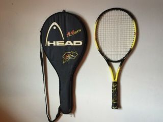 Rare Head Radical Tour Trisys 260 Os 4 5/8 Grip Agassi With Orig Grip & Cover