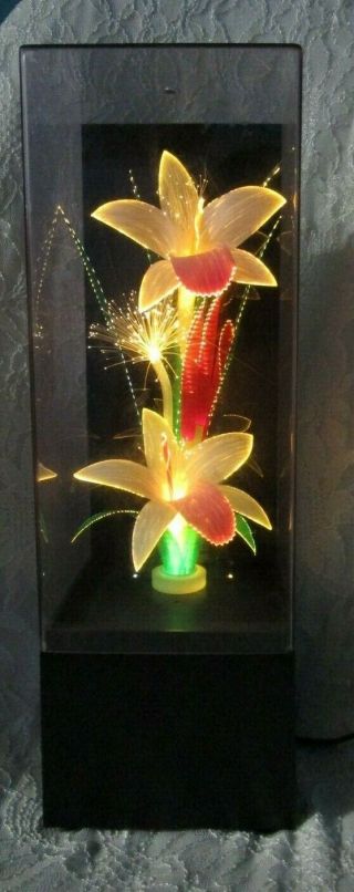Flower Light Up Neon Fiber Optic Lights Hibiscus 80 