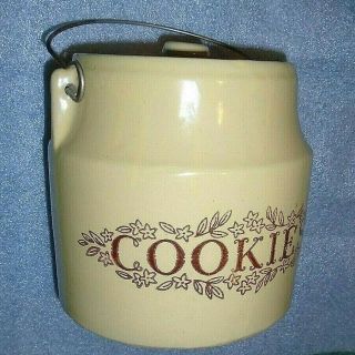 Antique/vintage Monmouth Crock Cookie Jar