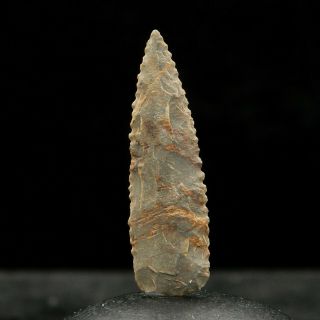 Ancient Neolithic Flint Arrowhead - 29.  1 Mm Long - Sahara
