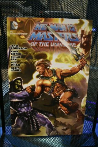 He - Man And The Masters Of The Universe Volume 1 Dc Tpb Rare Oop Skeletor Teela