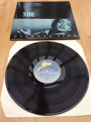 Sade - Diamond Life - Rare Ex,  Uk Vinyl Lp Record - David Bowie