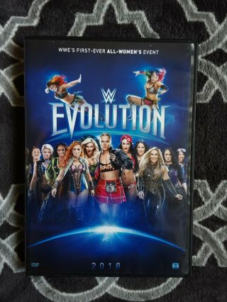 Wwe Evolution Ppv Dvd Rare Like No Scratches - All Woman 